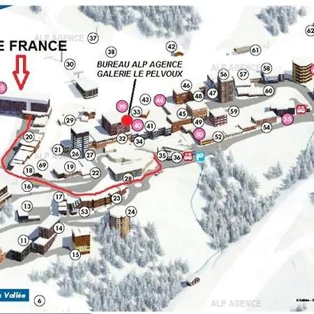 Le France - 2 Pers Le France - 238fr - Plagne Centre Mae-9334